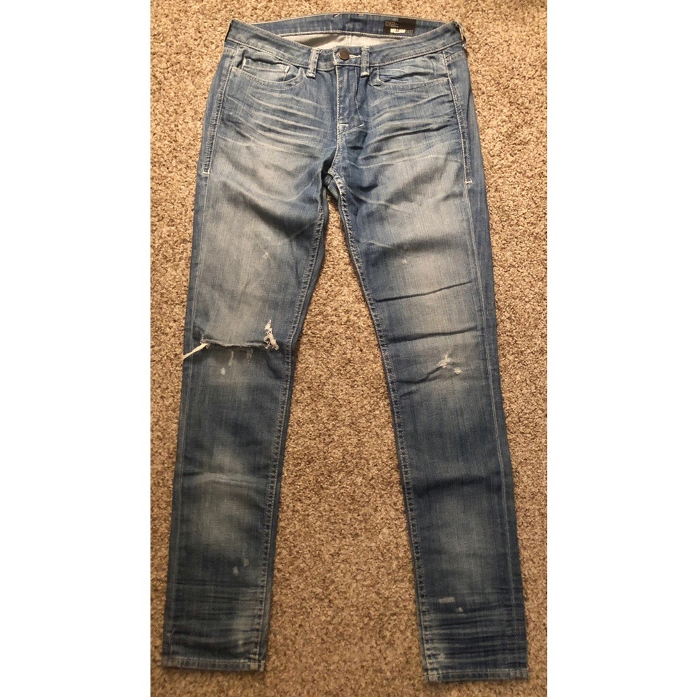 William Rast Distressed Skinny Jeans
